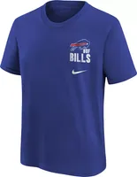 Nike Youth Buffalo Bills Back Slogan Royal T-Shirt