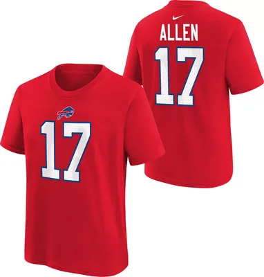 Dick's Sporting Goods Nike Youth Buffalo Bills Josh Allen #17 Royal T-Shirt