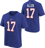 Nike Youth Buffalo Bills Josh Allen #17 Royal T-Shirt