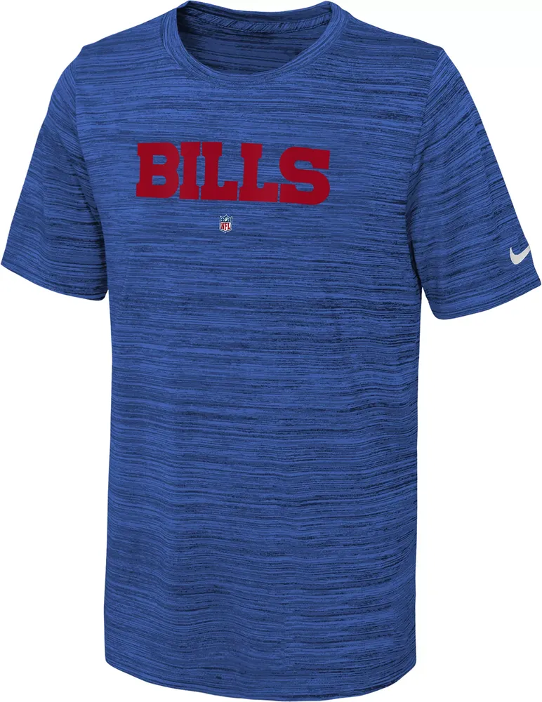 Nike Youth Buffalo Bills Sideline Velocity Royal T-Shirt