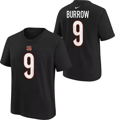 Nike Youth Cincinnati Bengals Joe Burrow #9 Black T-Shirt