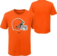 Nike Youth Cleveland Browns Logo Orange Dri-FIT T-Shirt