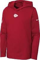 Nike Youth Kansas City Chiefs Sideline Player Red Hoodie