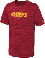 Nike Youth Kansas City Chiefs Sideline Velocity Red T-Shirt