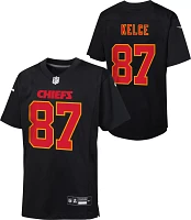 Nike Youth Kansas City Chiefs Travis Kelce #87 Black Game Jersey