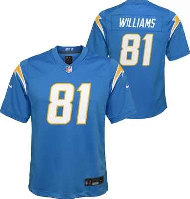 Nike Youth Los Angeles Chargers Mike Williams #81 Blue Game Jersey