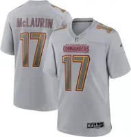 Nike Youth Washington Commanders Terry McLaurin #17 Atmosphere Grey Game Jersey