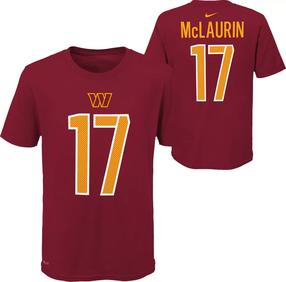 Nike Youth Washington Commanders Terry McLaurin #17 Red T-Shirt