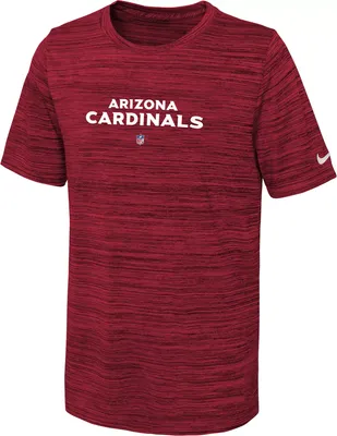 Nike Youth Arizona Cardinals Sideline Velocity Red T-Shirt