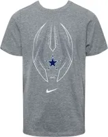 Nike Youth Dallas Cowboys Icon Grey T-Shirt