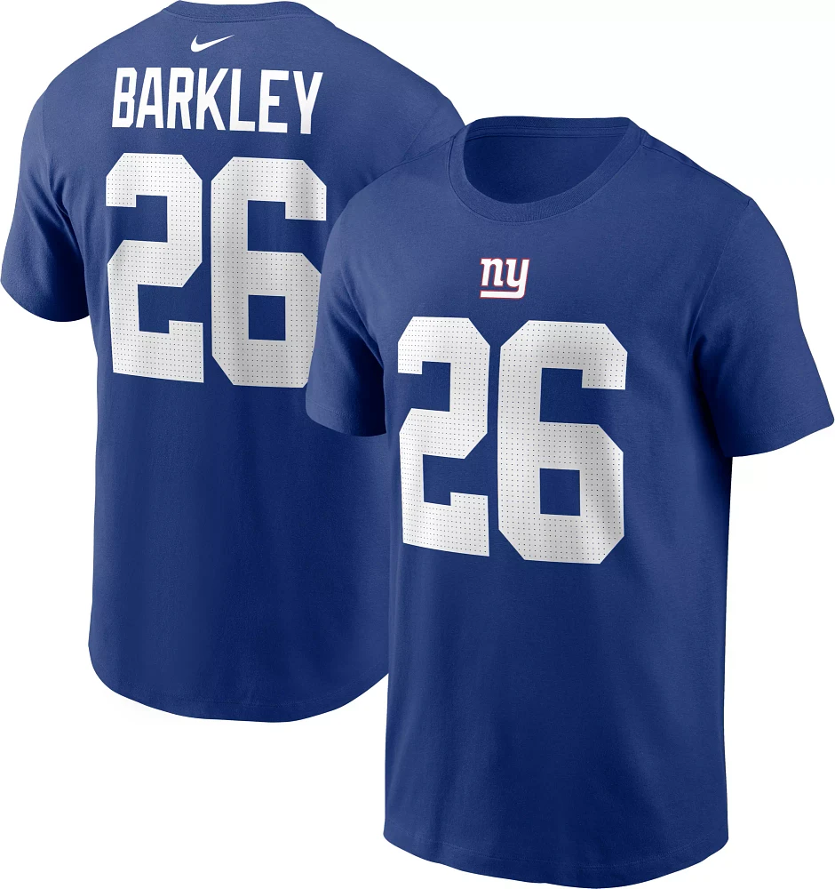 Nike Youth New York Giants Saquon Barkley #26 Royal T-Shirt