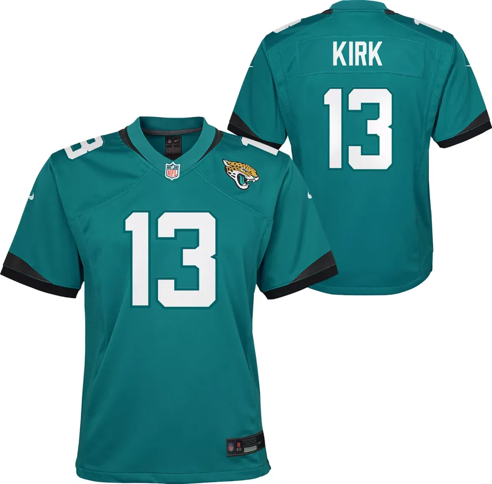 Nike Youth Jacksonville Jaguars Christian Kirk #13 Alternate Teal Game Jersey