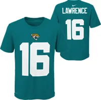 Nike Youth Jacksonville Jaguars Trevor Lawrence #16 Teal T-Shirt