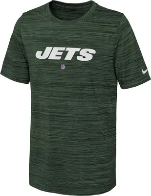 Nike Youth New York Jets Sideline Velocity Green T-Shirt