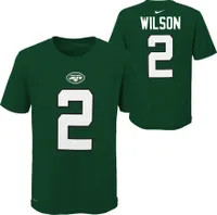 Nike Youth New York Jets Zach Wilson #2 Green T-Shirt