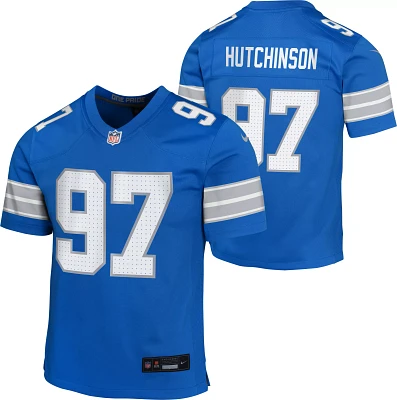 Nike Youth Detroit Lions Aidan Hutchinson #97 Game Jersey