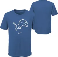 Nike Youth Detroit Lions Logo Blue Dri-FIT T-Shirt