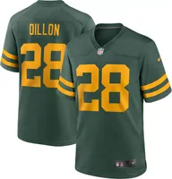 Nike Youth Green Bay Packers A.J. Dillon #28 Alternate Game Jersey