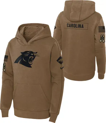 Nike Youth Carolina Panthers 2023 Salute to Service Brown Hoodie