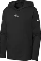 Nike Youth Baltimore Ravens Sideline Player Black Hoodie