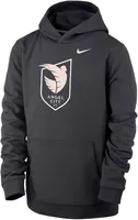 Nike Youth Angel City FC Logo Grey Therma Pullover Hoodie