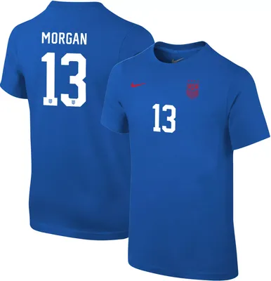 Nike Youth USWNT 2023 Alex Morgan #13 Away T-Shirt