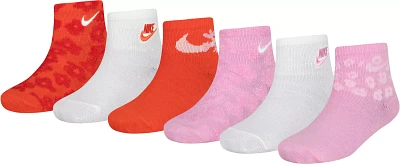 Nike Girls' Your Move 6 Pack Ankle Socks