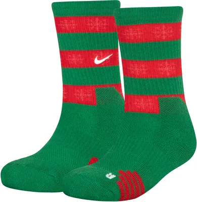 Nike Kids' Elite Christmas Crew Socks