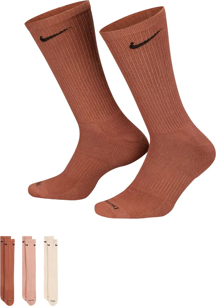 Nike Youth Dri-FIT Everyday Plus Cushion Crew Socks - 3 Pack