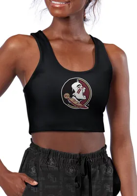 Certo Women's Florida State Seminoles Black Reversible Sports Bra