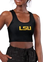 Certo Women's LSU Tigers Black Reversible Sports Bra