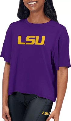 Certo Women's LSU Tigers Purple Format T-Shirt