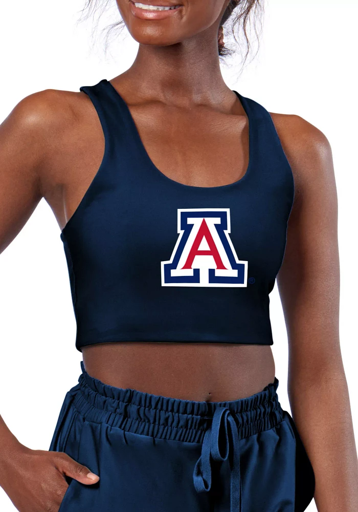 Certo Women's Arizona Wildcats Navy Reversible Sports Bra