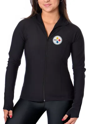 Certo Women's Pittsburgh Steelers Project Black Track Jacket