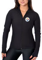 Certo Women's Pittsburgh Steelers Project Black Track Jacket