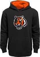 NFL Team Apparel Little Kids' Cincinnati Bengals Prime Black Hoodie