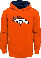 NFL Team Apparel Little Kids' Denver Broncos Prime Orange Hoodie