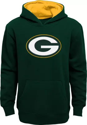 NFL Team Apparel Little Kids' Green Bay Packers Prime Hoodie