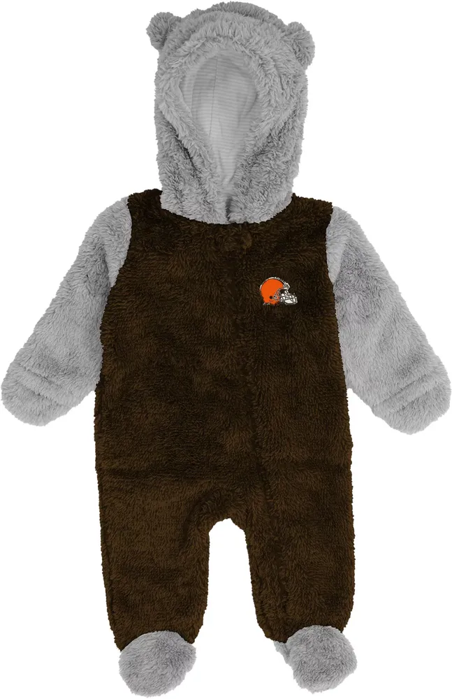 NFL Team Apparel Infant Cleveland Browns Game Nap Color Teddy