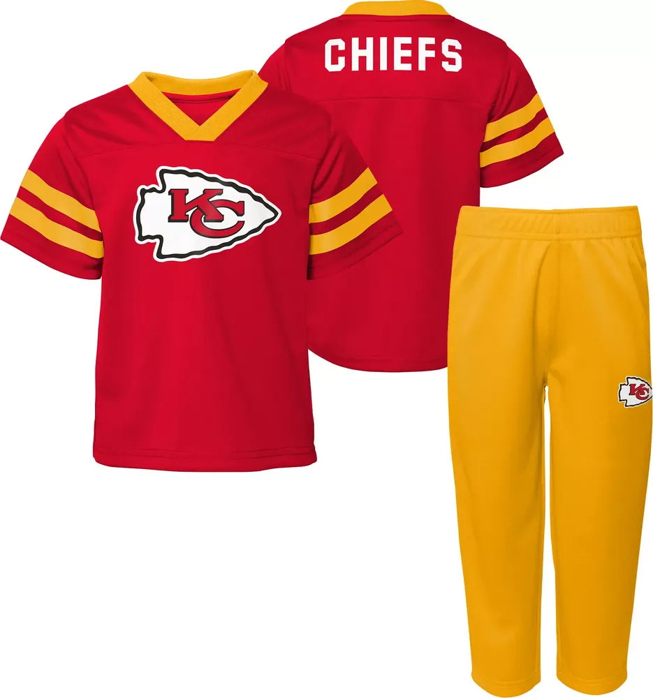 NFL Team Apparel Infant Kansas City Chiefs Redzone T-Shirt Set