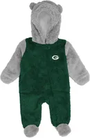 NFL Team Apparel Infant Green Bay Packers Game Nap Color Teddy