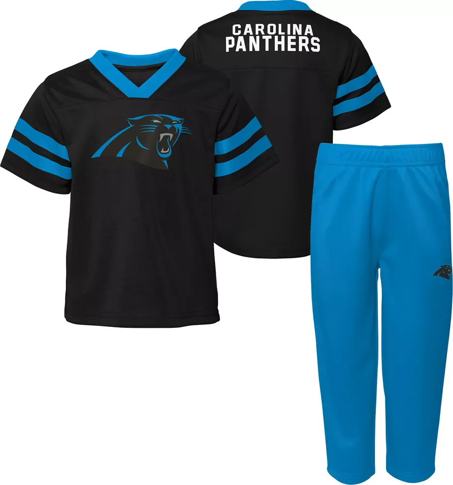 NFL Team Apparel Infant Carolina Panthers Redzone T-Shirt Set