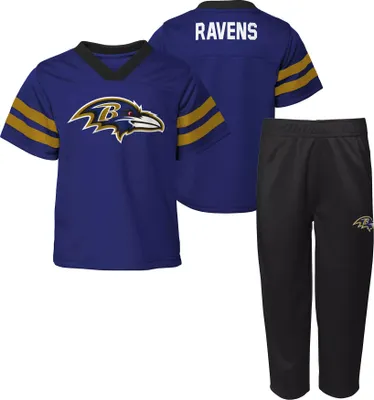 NFL Team Apparel Infant Baltimore Ravens Redzone T-Shirt Set