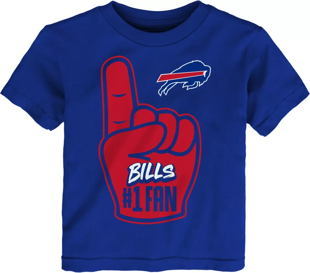 NFL Team Apparel Toddler Buffalo Bills Handoff Royal T-Shirt