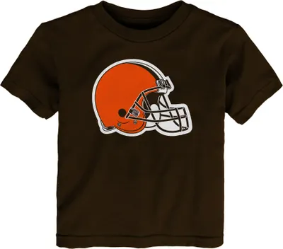 NFL Team Apparel Toddler Cleveland Browns Primary Logo T-Shirt