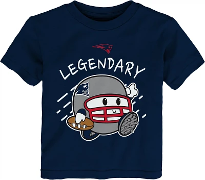 NFL Team Apparel Toddler New England Patriots Poki Navy T-Shirt