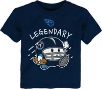 NFL Team Apparel Toddler Tennessee Titans Poki Navy T-Shirt