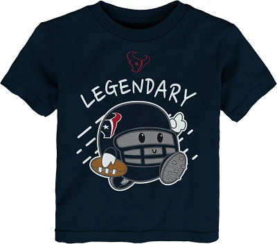 NFL Team Apparel Toddler Houston Texans Poki Navy T-Shirt