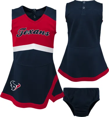 NFL Team Apparel Toddler Houston Texans Cheer Dress
