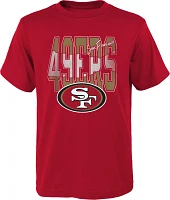 NFL Team Apparel Youth San Francisco 49ers Playbook Red T-Shirt